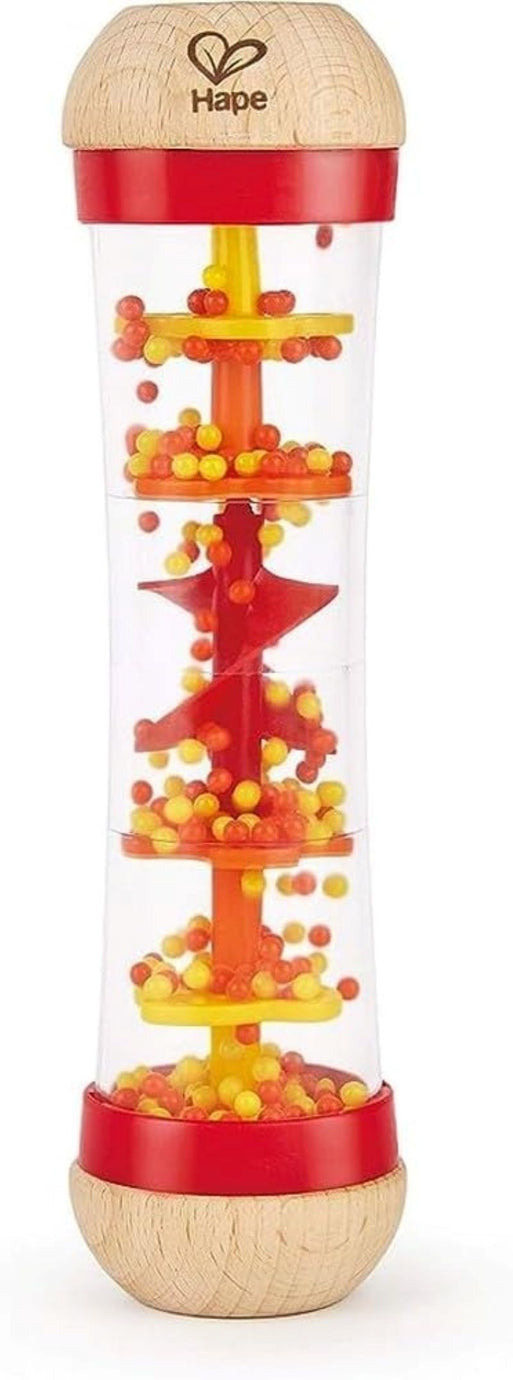 Ahşap Yağmur Çubuğu Müzikal Duyusal Oyuncak 12 Ay ve Üzeri Kırmızı