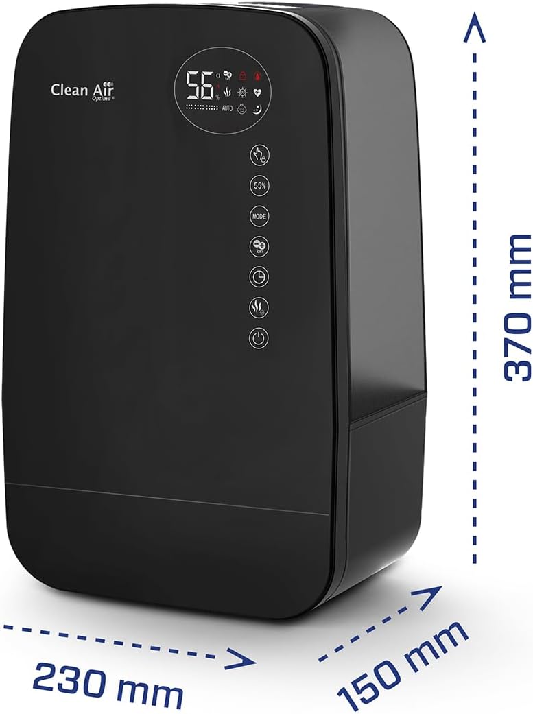 CA607B Ultrasonik Hava Nemlendirici 65 m² 480 ml/h Ionizer Aromaterapi