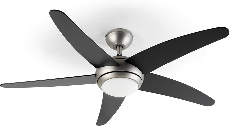 Bolero Tavan Vantilatörü, 134 cm, Lambalı, 3 Hız, Ahşap Kanat, Uzaktan Kumandalı