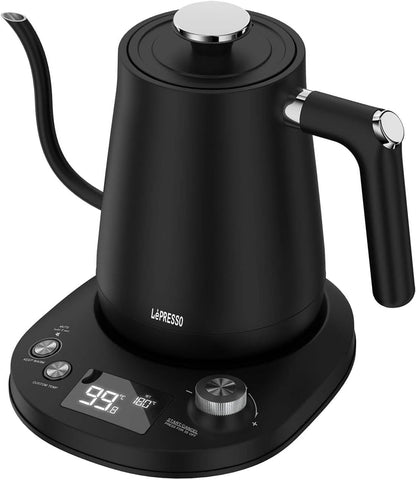 Pour-Over Kettle Elektrikli Sıcaklık Kontrolü, 800ML