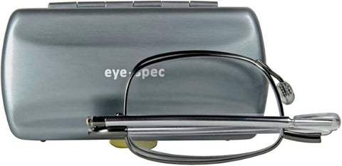 Katlanabilir Okuma Gözlüğü Kompakt Grafit Renkli Mini Kutu ile +2.00