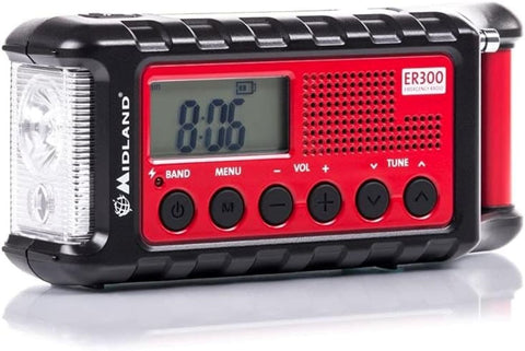 ER300 Acil Durum Radyo Powerbank El Feneri Güneş Enerjili Hayatta Kalma Cihazı