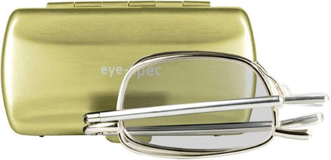 Katlanabilir Okuma Gözlüğü Kompakt Grafit Renkli Mini Kutu ile +2.00