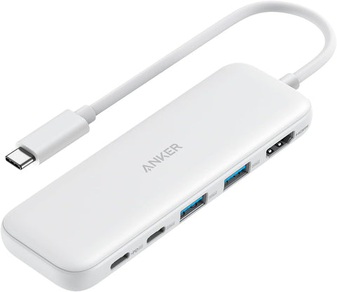 USB-C Hub 332 (5’i 1 Arada) 4K HDMI, 100W PD-IN, 5Gbps USB-C ve USB-A Veri Portları