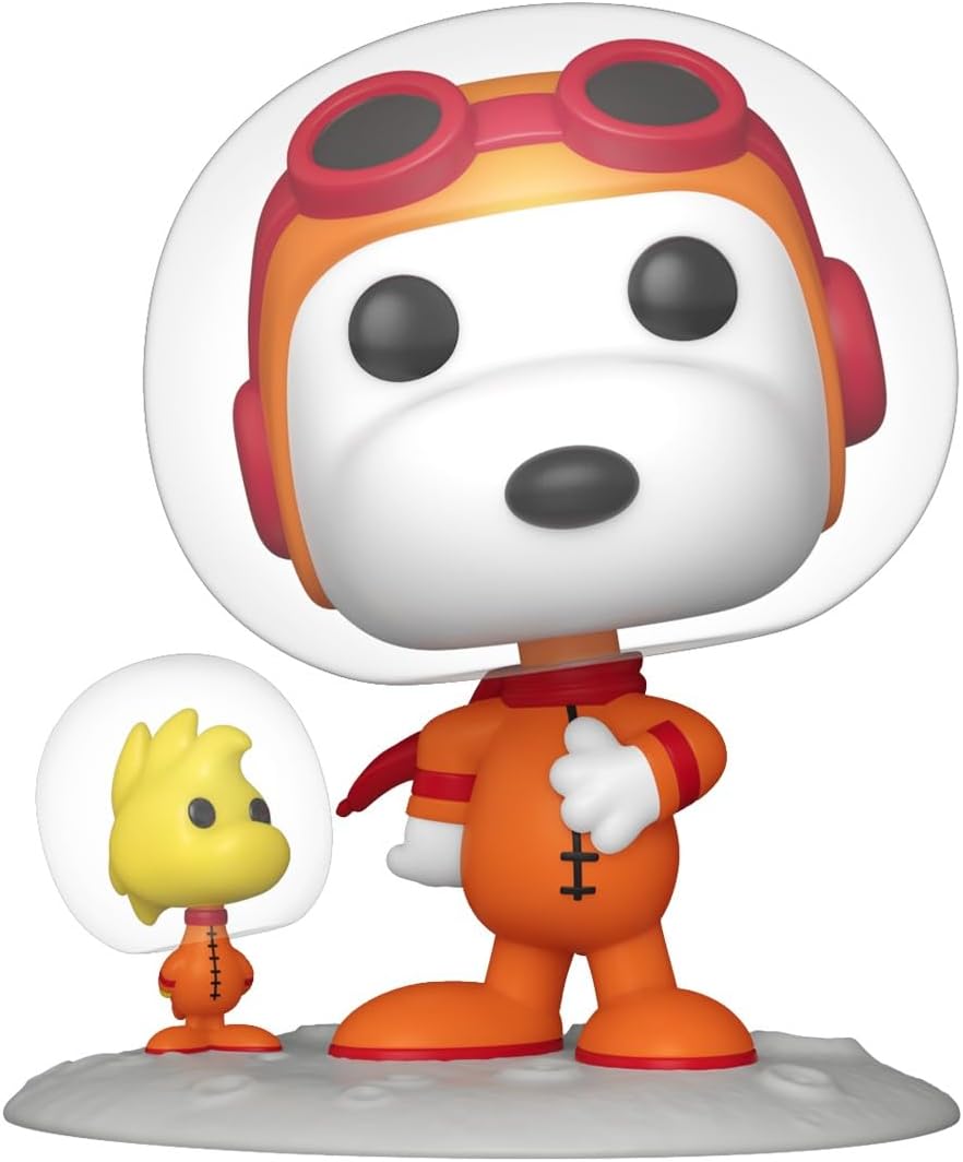 Pop! Peanuts Space Snoopy Vinil Figür 9,5 cm, Koleksiyon ve Hediye İçin