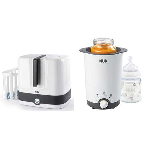 Vario Express Buhar Sterilizatörü (6 Biberon Kapasiteli) & Thermo 3ü1 Arada Biberon Isıtıcı