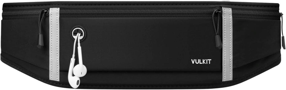 Su Geçirmez Spor Koşu Bel Çantası Telefon Cüzdan Kulaklık Girişli Ayarlanabilir Kemer