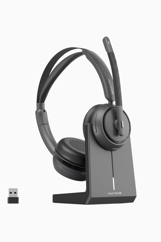 HP31D AI Gürültü Engelleyici Bluetooth Kulaklık 45 Saat Müzik Süresi USB Docklu