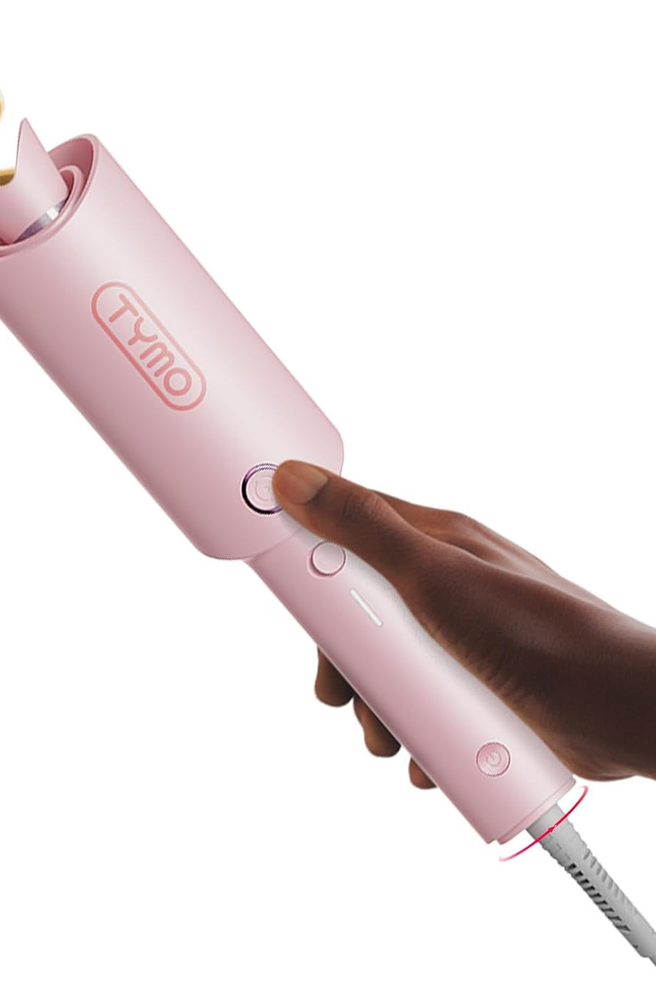 CURLPRO Otomatik Döner Saç Maşası, Seramik Kaplama, 500M İyon, Seyahat İçin Hafif