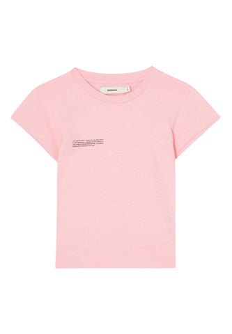 %100 Organik Pamuk Tişört - Sakura Pembe