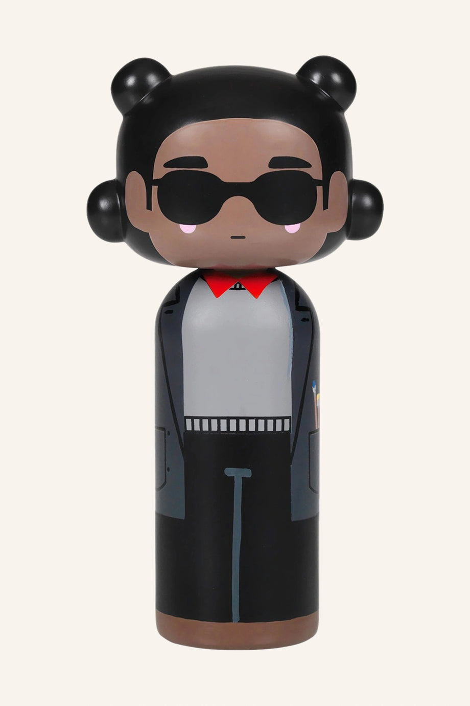 JEAN-MICHEL BASQUIAT Dekoratif Figür, El Boyama, 15 cm