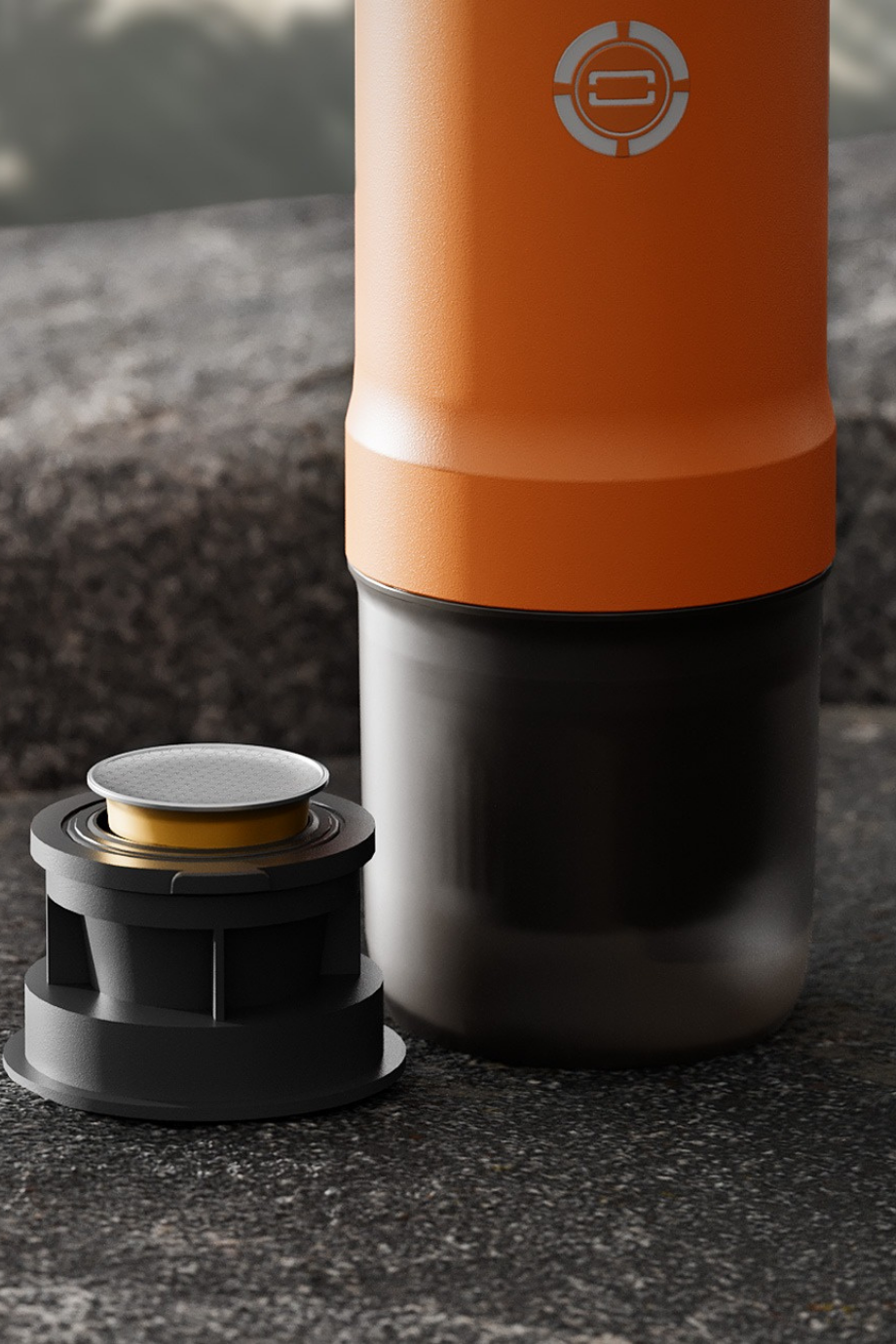 Taşınabilir Kahve Makinesi C 610 GG, Hızlı Espresso, Seyahat İçin