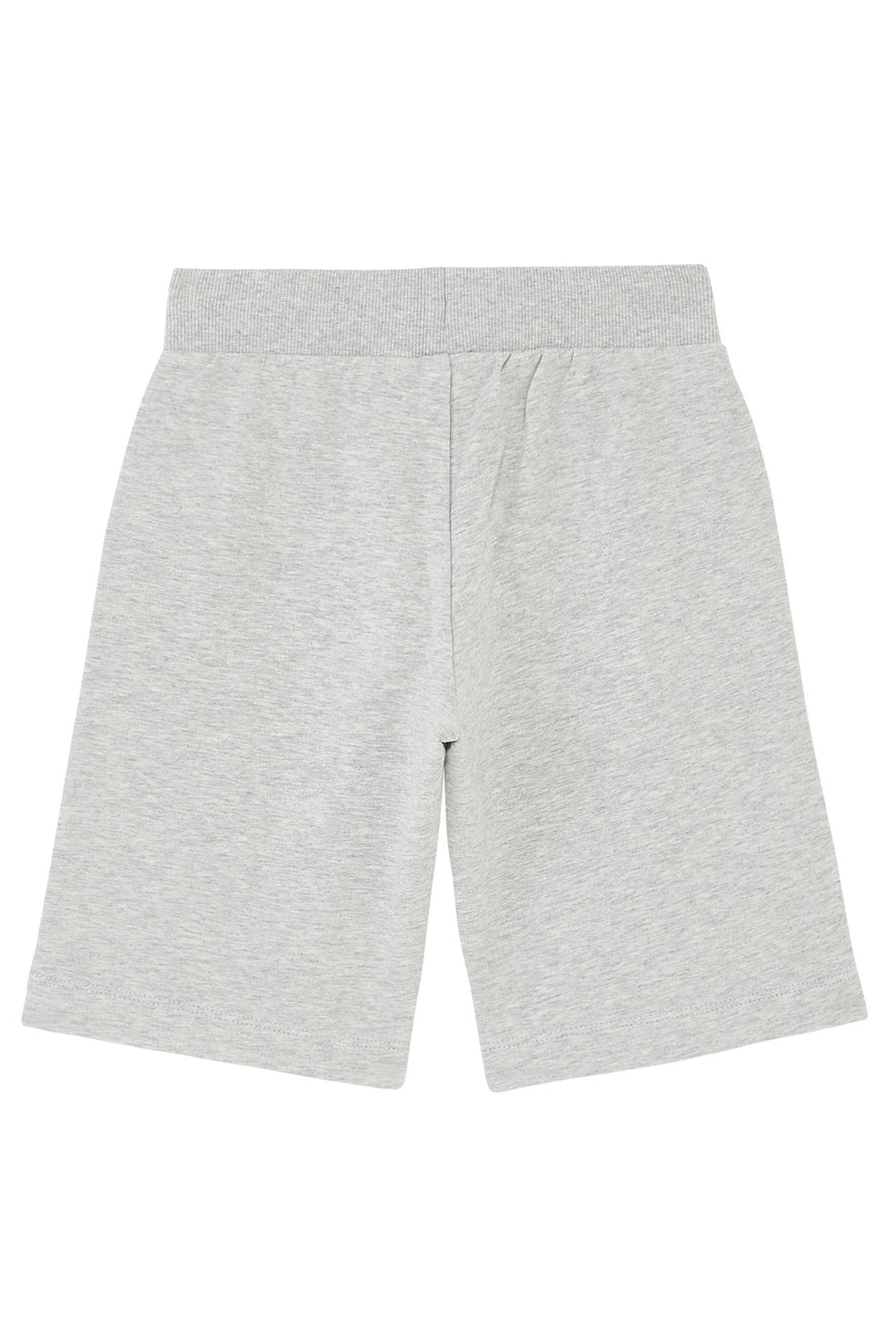 Çocuklar İçin Logo Baskılı Jersey Şort - Gri