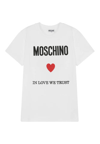 Çocuk Logo Baskılı Tişört - Moschino