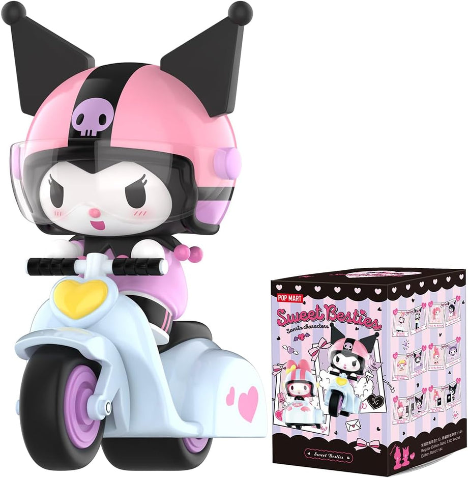 Sanrio Melody Kuromi Figür, 1 Adet Rastgele Aksiyon Figürü, Koleksiyon ve Hediye