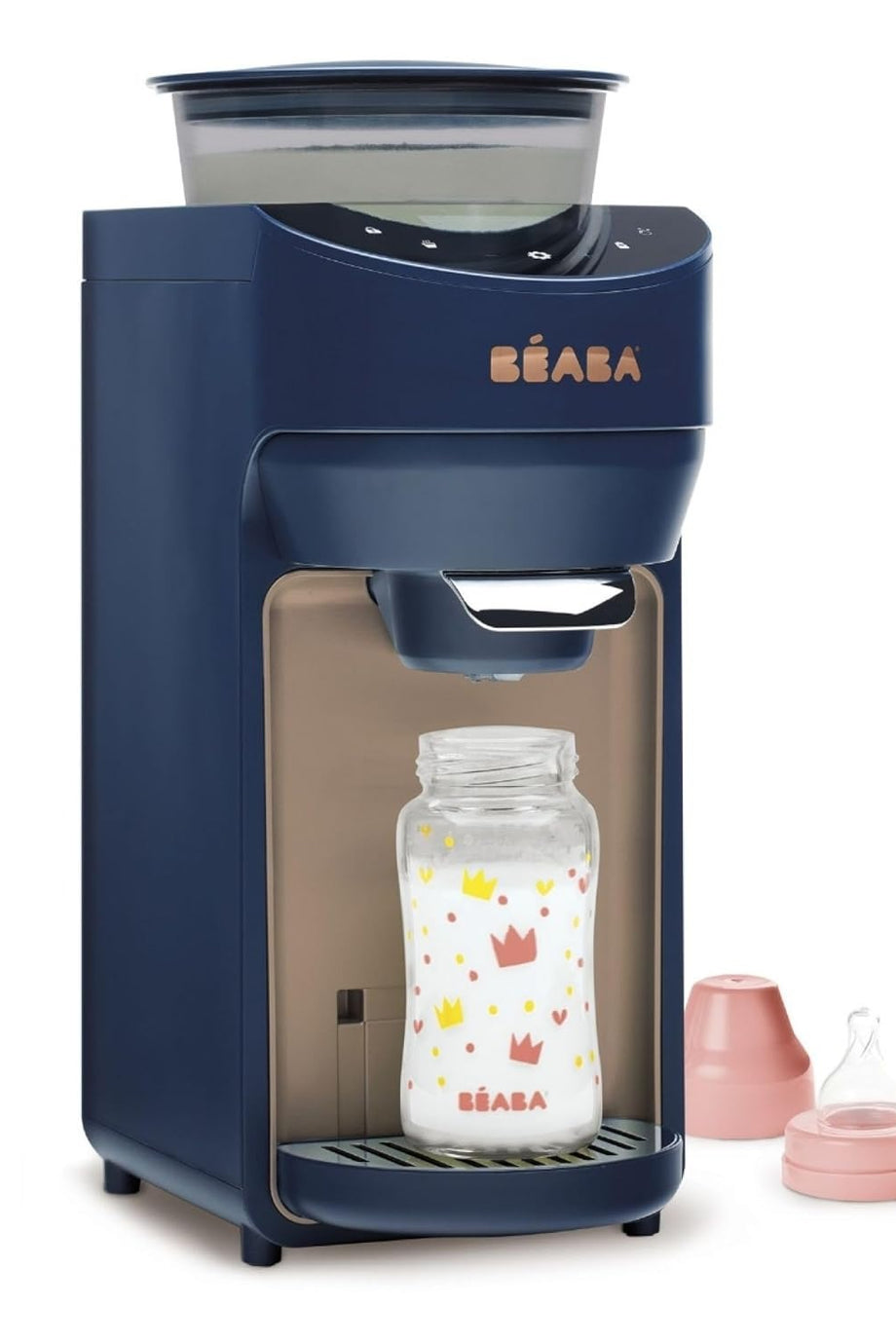 Milkeo Plus Biberon Isıtıcı 20 Saniyede Hızlı Hazırlık, Ayarlanabilir Sıcaklık, Otomatik Süt Tozu Dozajı