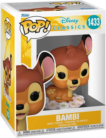 POP! Disney: Bambi 80th, Bambi Vinil Figür, Koleksiyonluk, Resmi Lisanslı