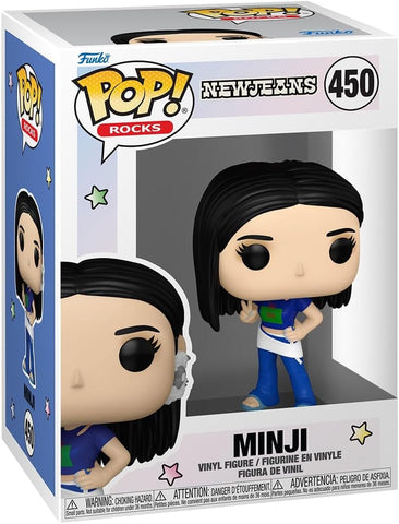 Funko Pop! Rocks: New Jeans, Minji, Vinil Koleksiyon Figürü, Resmi Ürün