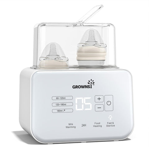 8’i 1 Arada Biberon Isıtıcı ve Sterilizatör, LCD Ekranlı, Hızlı Isıtma ve Çözme, BPA İçermez