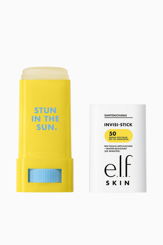 Suntouchable Invisi-Stick SPF 50 Yüz Güneş Koruma Çubuğu, Leke Bırakmaz, Vegan