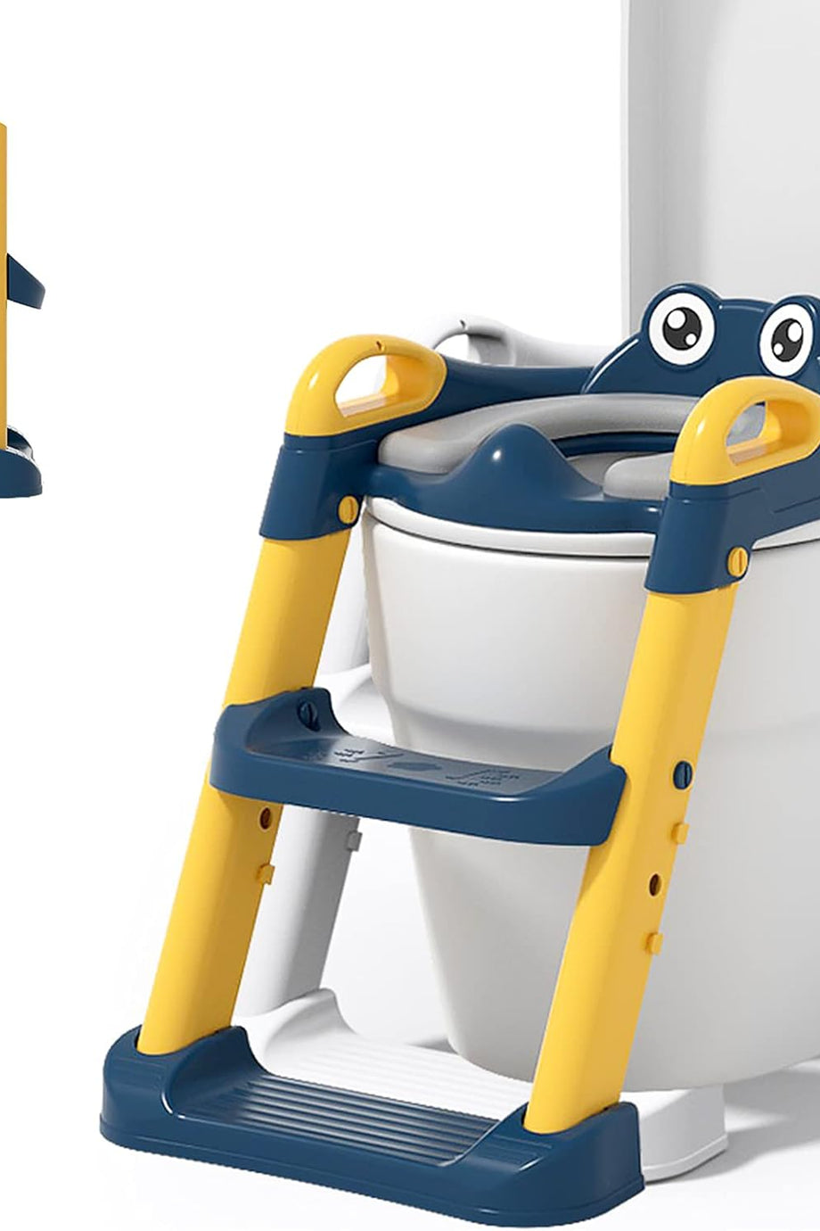 Merdivenli Çocuk Tuvalet Oturağı, Katlanabilir & Ayarlanabilir