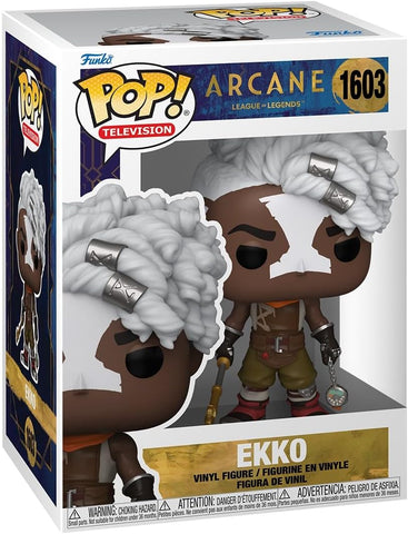 POP! Arcane: League of Legends, Ekko Figürü, 9,5 cm Vinil Koleksiyon Oyuncağı