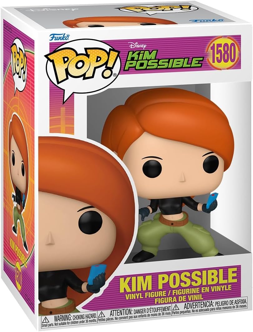 POP! Disney: Kim Possible, 9,5 cm Koleksiyonluk Vinil Figür, Resmi Ürün