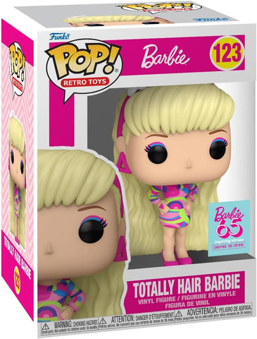 POP! Barbie Totally Hair Barbie Vinil Figür, Resmi Ürün
