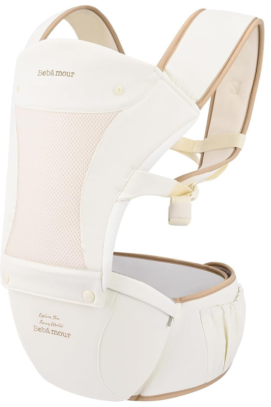 6'sı 1 Arada Ergonomik Bebek Taşıyıcı, 3D Air Mesh, 0-36 Ay