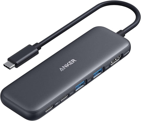 USB-C Hub 332 (5’i 1 Arada) 4K HDMI, 100W PD-IN, 5Gbps USB-C ve USB-A Veri Portları