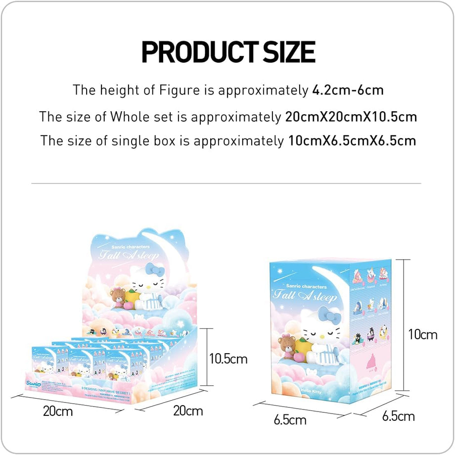 Sanrio Karakterleri Uykuya Daldı Serisi, Rastgele Figürler