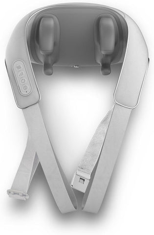 990 Kablosuz Boyun Masaj Aleti,Derin Yoğurma Masajı, Isıtma Fonksiyonu, Taşınabilir ve Eller Serbest Masaj Cihazı