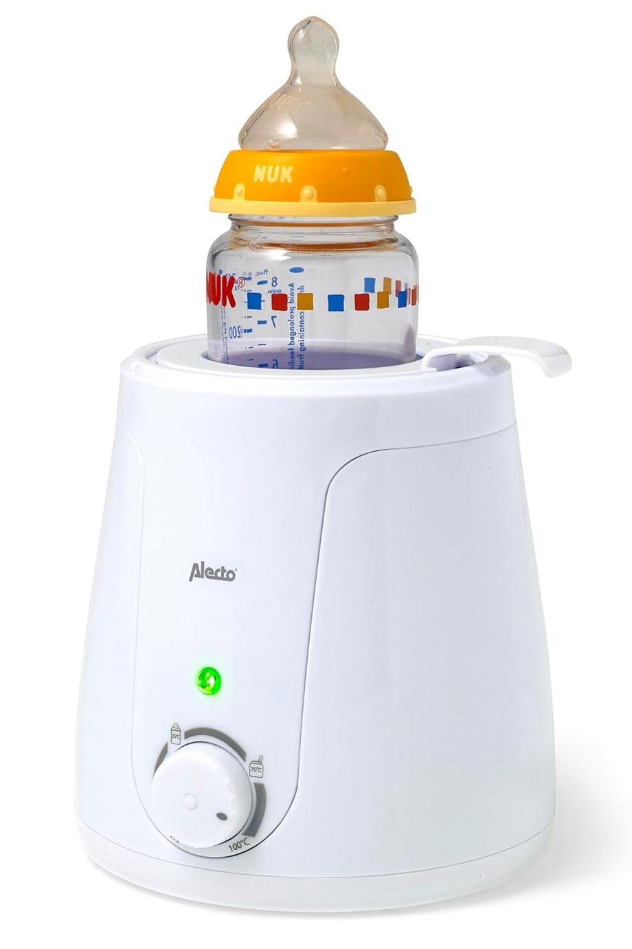 Bebek Şişe Isıtıcı, Kademesiz Ayarlanabilir Sıcaklık, Isıtma ve Buz Çözme