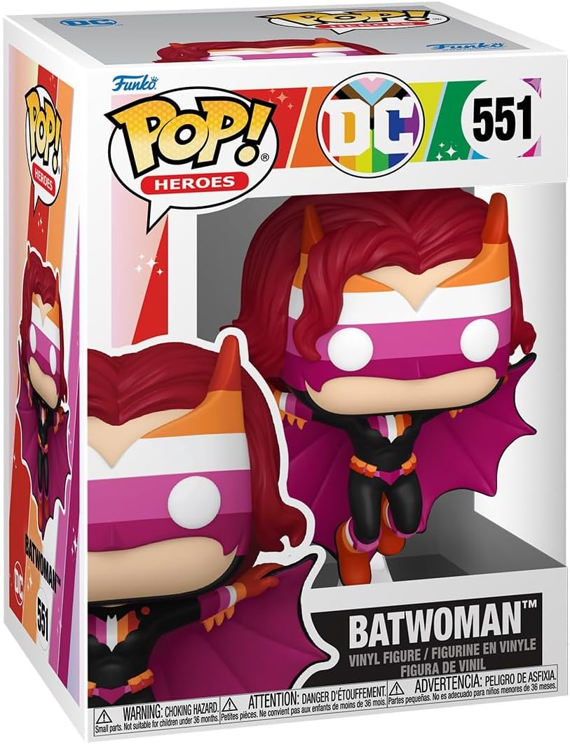 Pop! Heroes Pride Batwoman DC Comics Koleksiyonluk Vinil Figür 9,5 cm