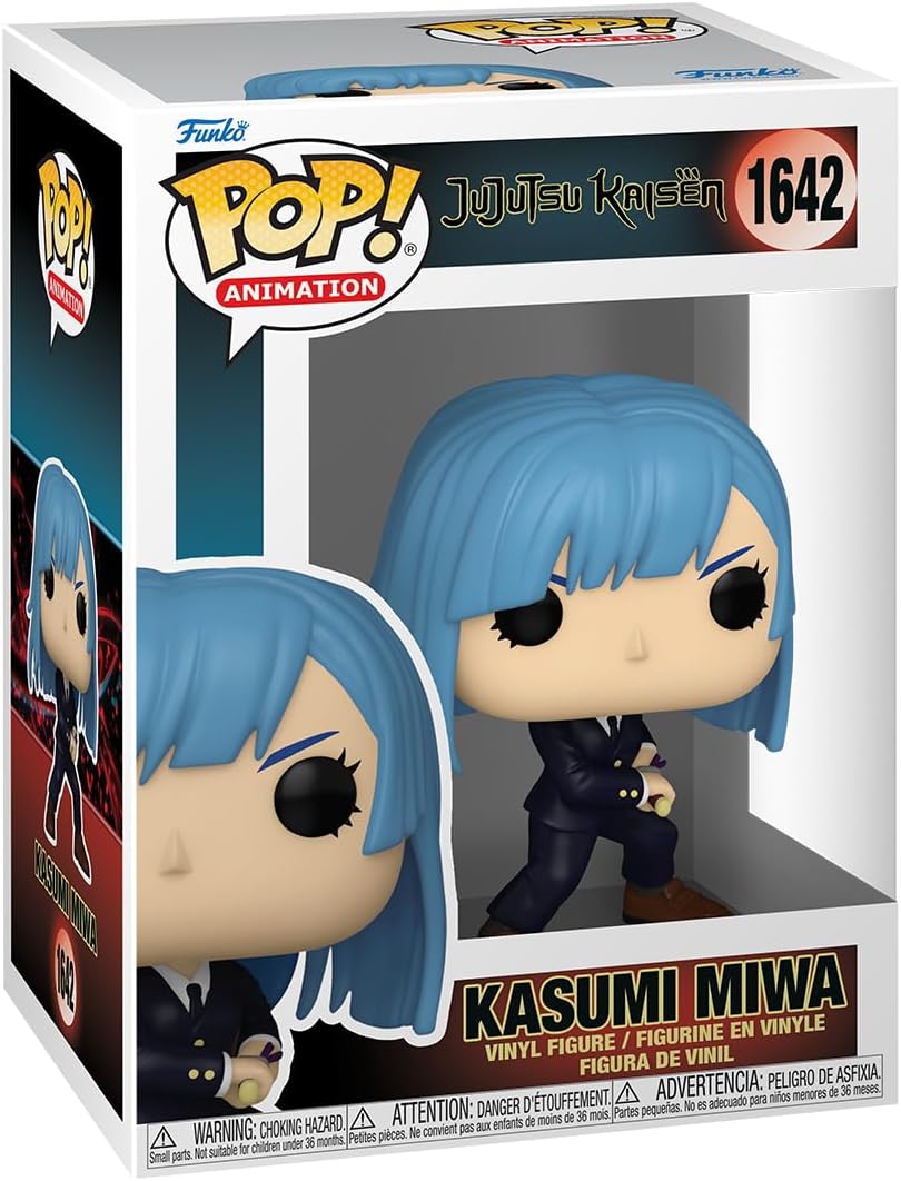 Pop! Jujutsu Kaisen Miwa Kasumi Vinil Koleksiyon Figürü 9,5 cm