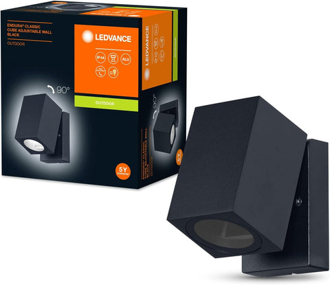 Endura Cube Ayarlanabilir Dış Mekan Aplik, GU10 Duylu, IP44 Suya Dayanıklı