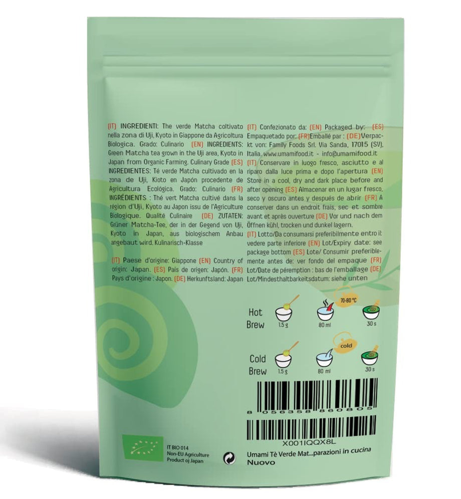 Organik Matcha Tozu 100g Japonya Uji Kyoto Menşeli Mutfak ve İçim Kalitesi