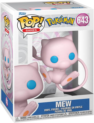 POP! Pokémon, Mew Vinil Koleksiyon Figürü, Resmi Ürün