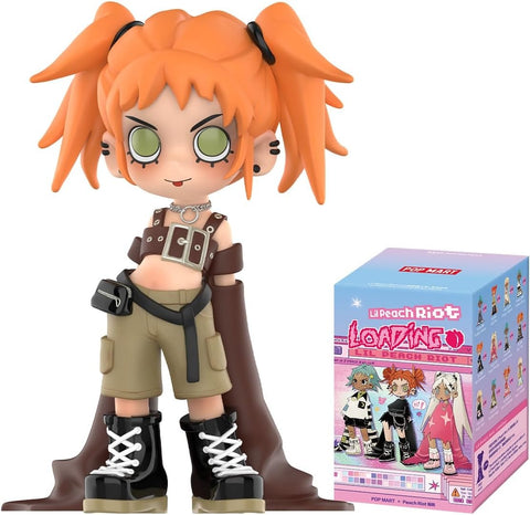 Lil Peach Riot Loading Figür Koleksiyonluk Aksiyon Figürleri, 1 Parça, Rastgele Model, Anime Art Toy