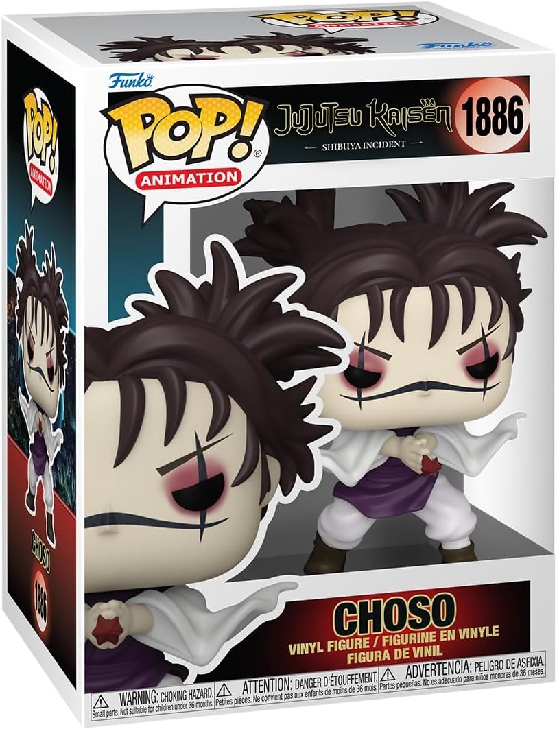 Pop! Jujutsu Kaisen, Choso Vinil Koleksiyon Figürü 9,5 cm, Resmi Ürün