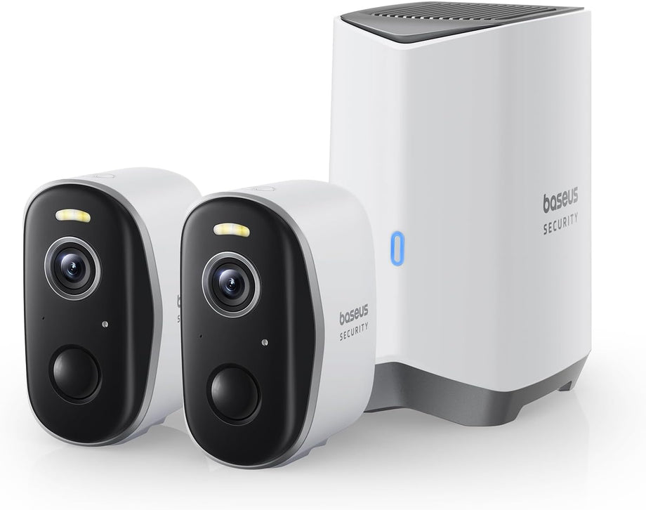 N1 2-Cam Kit Güvenlik Kamerası, 210 Gün Pil Ömrü, 2K HD, IP67 Dayanıklılık, Kablosuz, Hareket Dedektörü ve Gece Görüşü