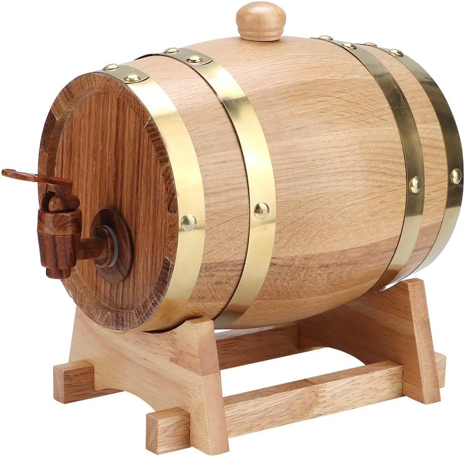 Meşe Fıçı, Şarap Fıçı, Şarap, Brendi, Viski İçin Meşe Fıçısı 1.5L Kapasiteli