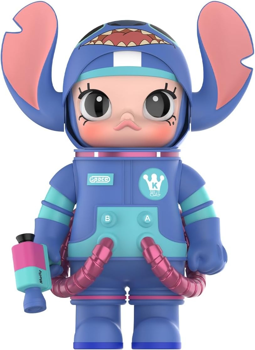 Mega Space Molly 400% Stitch Figür, Koleksiyonluk Aksiyon Figürü, Anime Art Toy, 1 Parça, Hediye