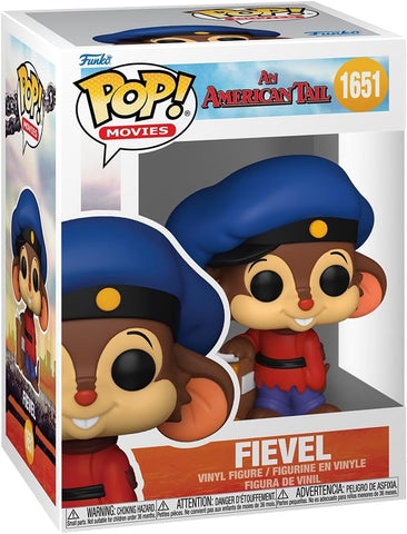 Pop! American Tail Fievel Mousekewitz Vinil Figür, Resmi Koleksiyon Oyuncağı