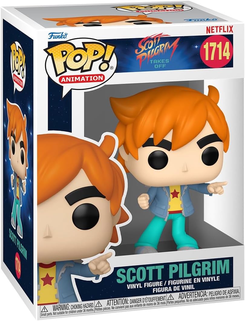 Pop! TV Scott Pilgrim, Koleksiyonluk Vinil Figür 9,5 cm, Resmi Ürün