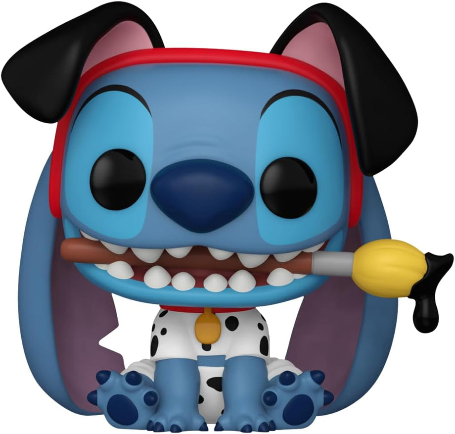 POP! Disney: Stitch Kostüm Pongo 101 Dalmaçyalı Lilo and Stitch Vinil Figür, 9,5 cm