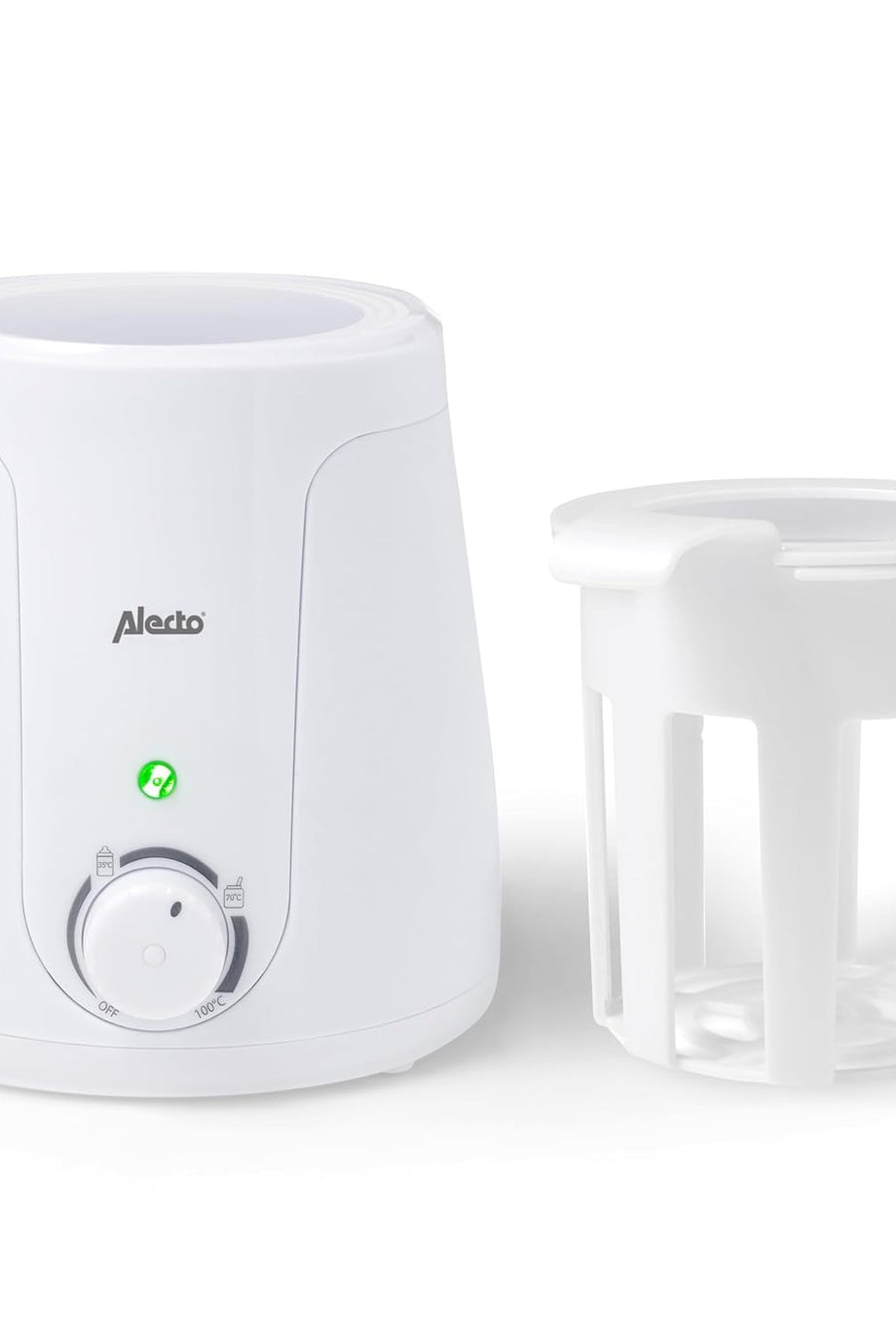 Bebek Şişe Isıtıcı, Kademesiz Ayarlanabilir Sıcaklık, Isıtma ve Buz Çözme