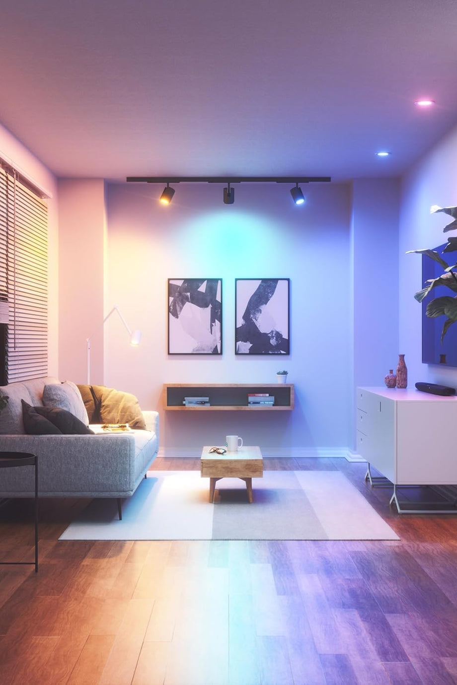 Matter Essentials 3’lü Akıllı GU10 LED Ampul Seti, RGBW, Alexa Uyumlu