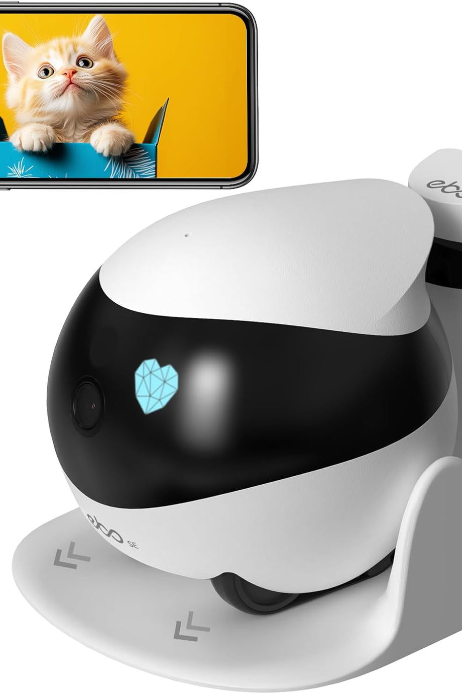 Kablosuz Güvenlik Kamerası, 1080P, Gece Görüşü, Otomatik Seyir