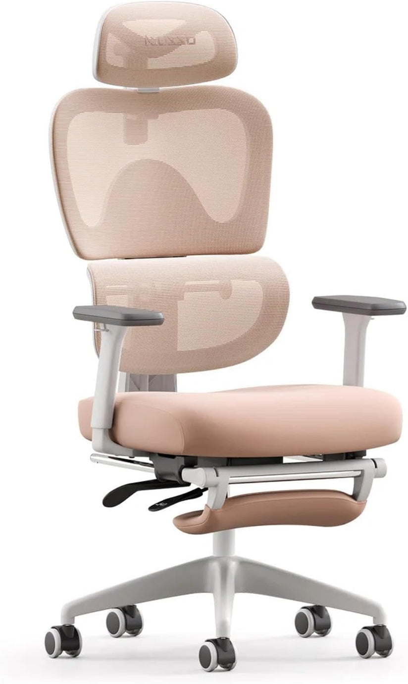 Ergonomik Ofis Koltuğu, 3D Kolçak, Ayak & Baş Desteği, 3 Kademeli Bel Omuru Koruması